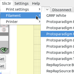 Slic3r integration